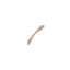 WM291 - Moulure de bois franc massif Crown Crown, H 4 po x P 3 1/2 po x F 5 1/4 po x L 96 po, couleur cerise-96930677