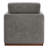 Benten Upholstered Swivel Armchair-165201073