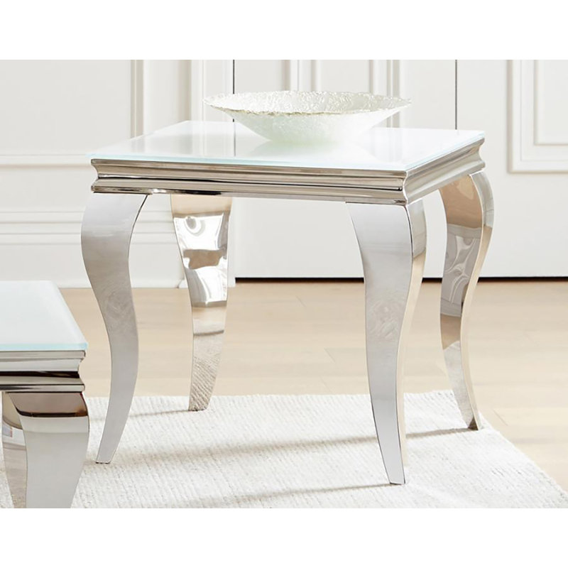 Table de bout en verre Ruggiero