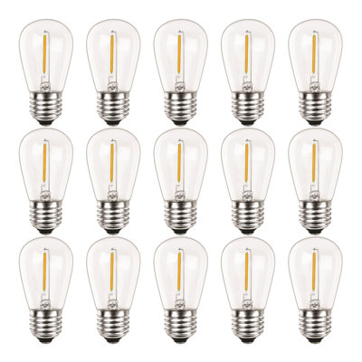 1 W S14 E26/Medium (Standard) Dimmable 2700 K LED Bulb