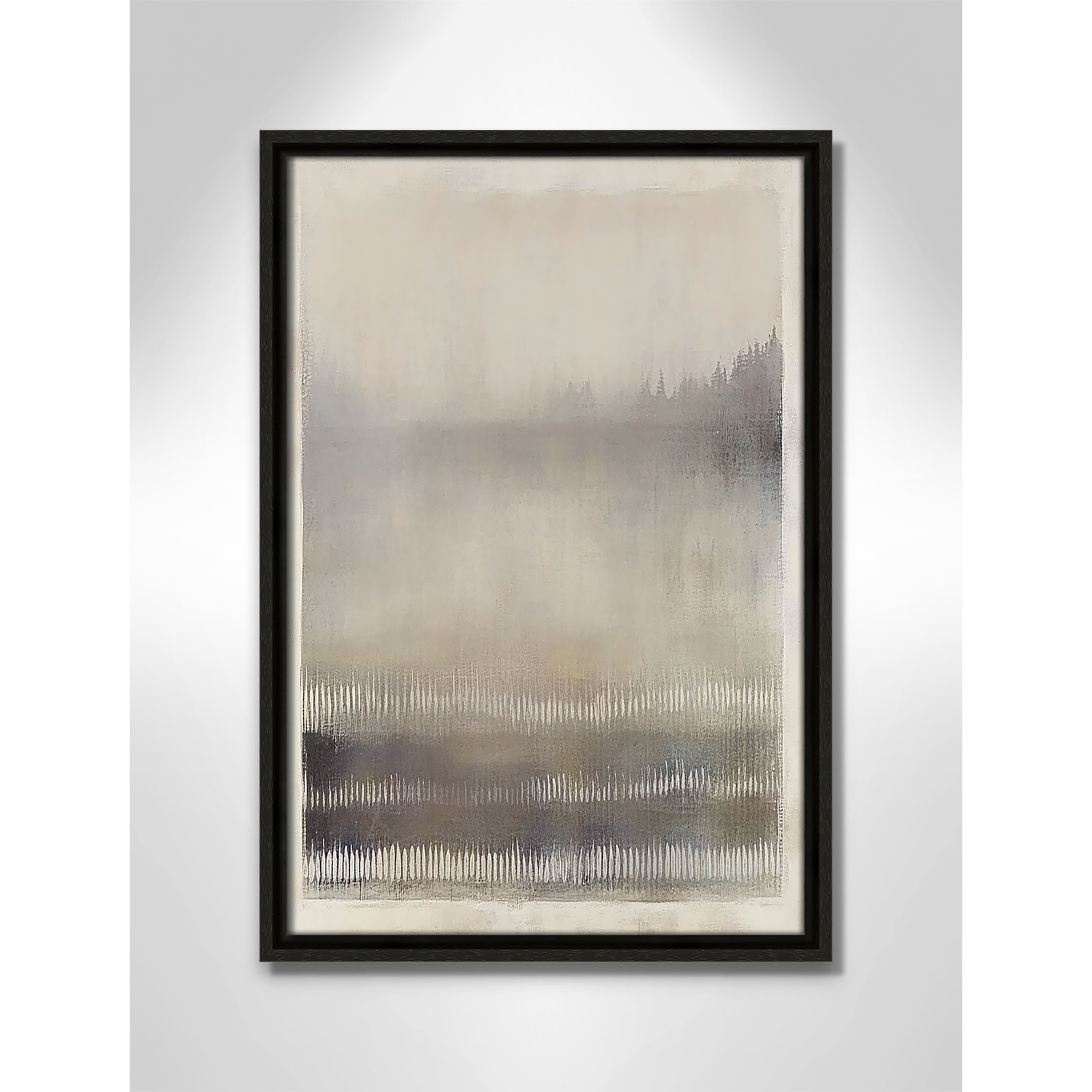 Balanced Silence III Print by Irena Orlov, 19.5" H x 13.5" W, Espresso Floater