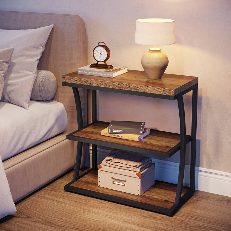 Pedestal End Table