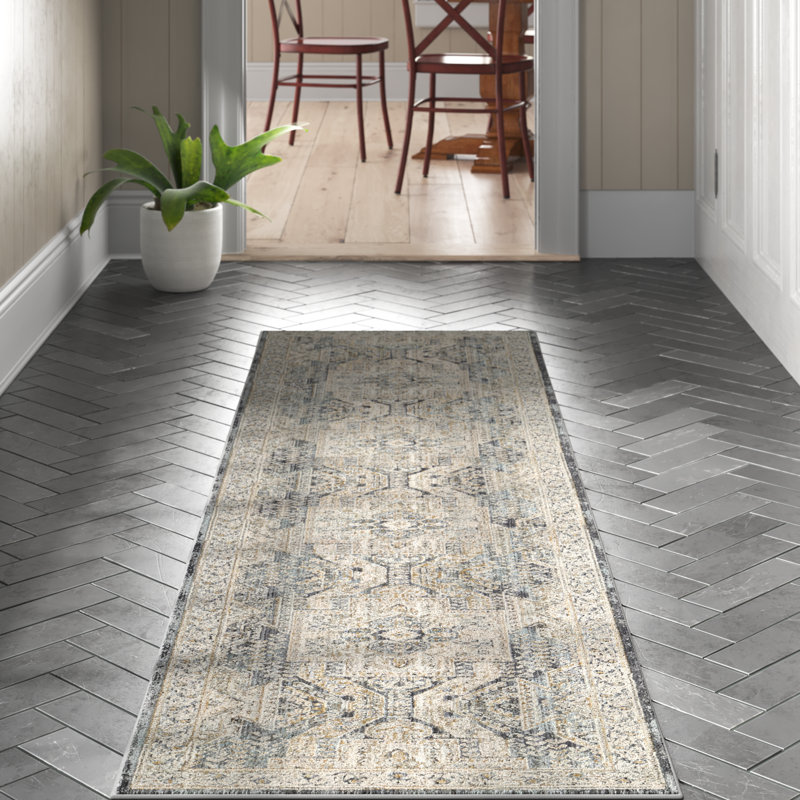 Mehdi Oriental Indoor Rug, Runner 2'3" x 8'