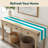 Turquoise Striped Table Runner 108" x 14"-27798653-27778789