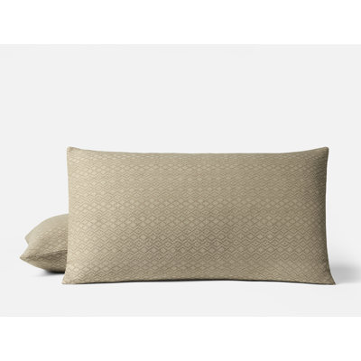 Capitola Organic Cotton Standard Geometric Sham Set