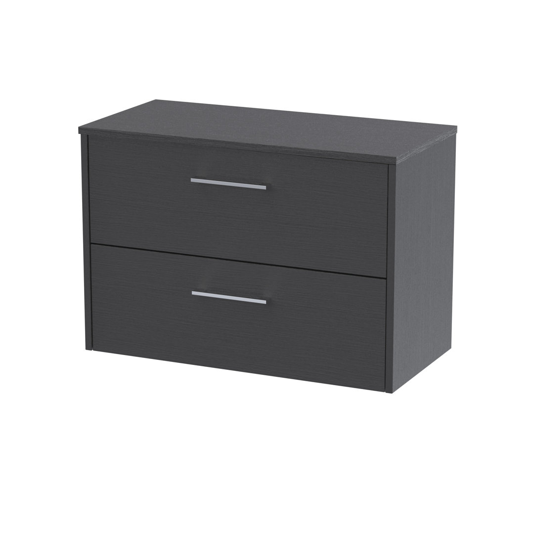 Juno 80m Wall Mounted Single Bathroom Vanity Base Only
