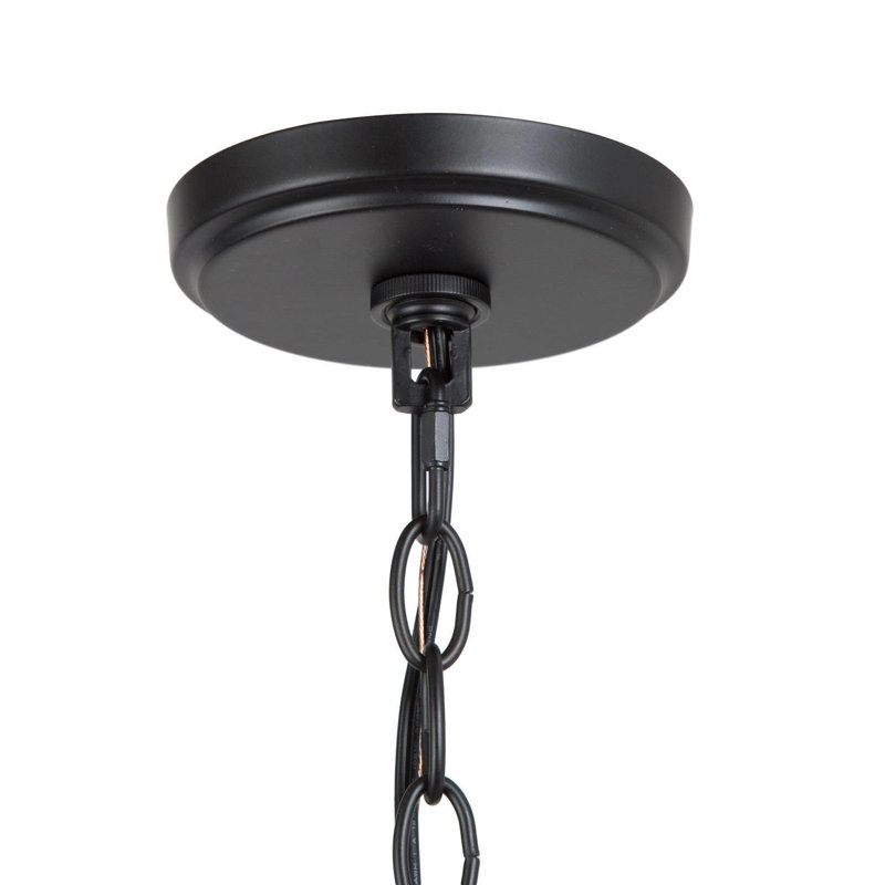 Luminaire suspendu géométrique 4 lumières Bixby