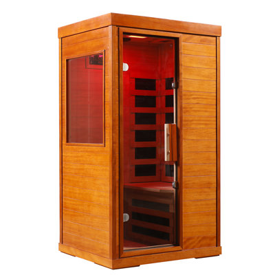 Sauna à infrarouge lointain intérieur LOW EMF