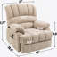Fauteuil inclinable électrique en chenille de 23 po de large et à dossier haut avec massage par vibration à 8 points et chauffage lombaire-1814671074
