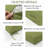 Outdoor Patio Replacement Seat Cushion Cover With Non-Slip Bottom-605175664-605175655-605175660