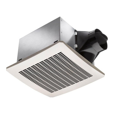 Ventilateur de salle de bain Delta Breez Signature 130 CFM avec capteur d'humidité, blanc
