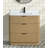 Azam 36'' Single Bathroom Vanity With Engineered Quartz Top
