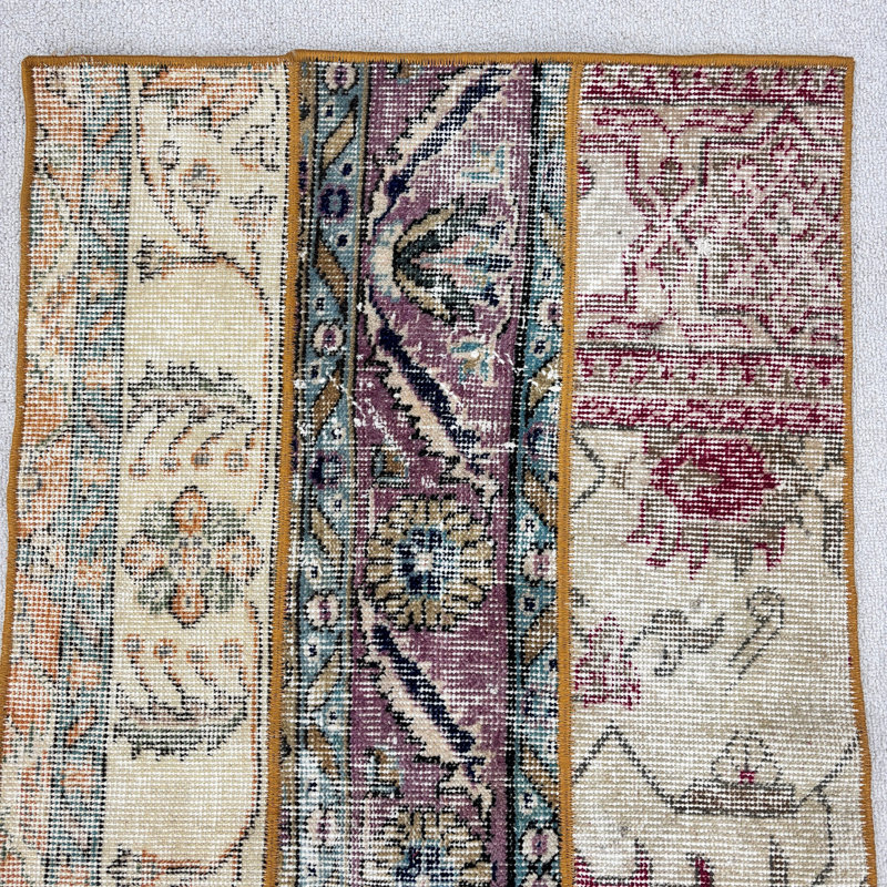 Tapis beige 24,8 x 32,3 po Vintage