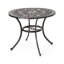 Outdoor Round Cast Aluminum Dining Table