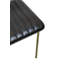 Chaise d'appoint en noir