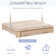 Outsunny 41.75'' x 47.75'' Solid Wood Square Sandbox