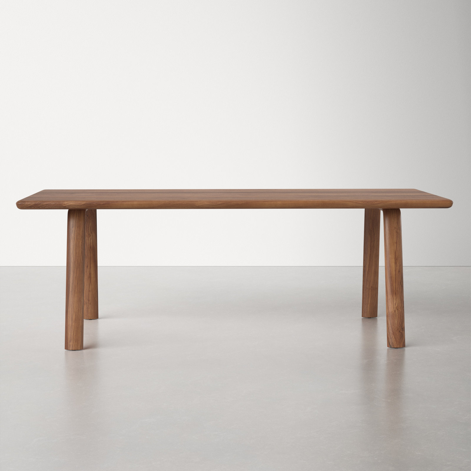 Dining Table Set, Walnut, White