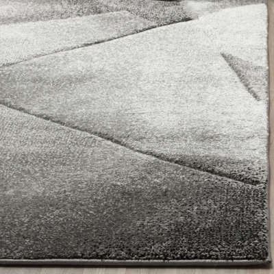 Tapis gris / noir Asumi