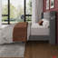 Lit plateforme tapissier en velours-349236841-349236820