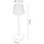 38 cm Plug-in Outdoor Table Lamp-50932756
