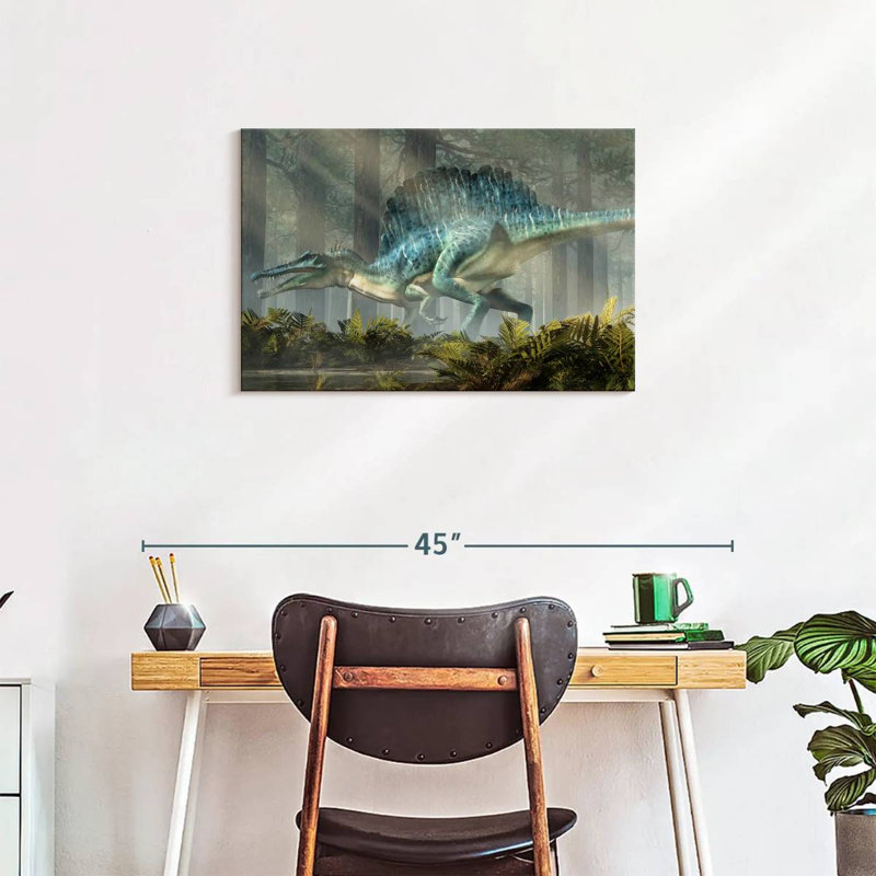 Crowle Panoramic Spinosaurus, 20" H x 30" W