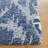 Ikat Hand Tufted Wool/Cotton Ikat Rug in Ivory/Blue-644543289