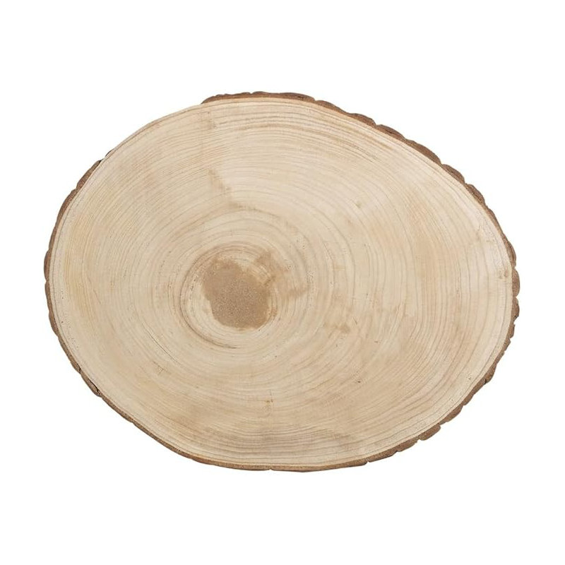 Solid Wood Decorative Plate