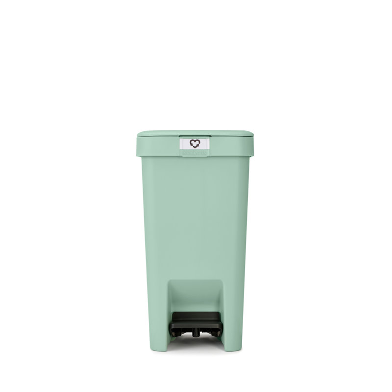 Poubelle Stepup 6,6 gallons (25L), Vert Jade, H 15 po x l 8 po x P 10,4 po