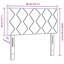  Headboard Wall-Mounted Geometric Manual Velvet-703400438-703400440