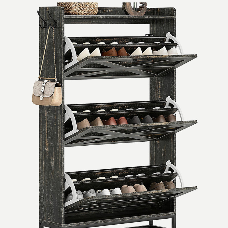 Armoire à chaussures grande capacité