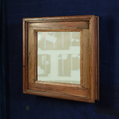 Miroir décoratif moderne et contemporain en bois Marquart