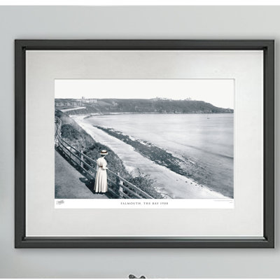 Falmouth, The Bay 1908 - Single Picture Frame Print