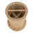 Dashad Rattan Side/End Table W/ Wood Top