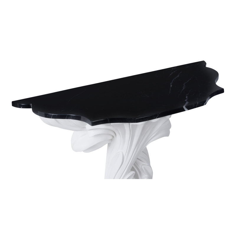 Roche 32.25'' W Marble Console Table