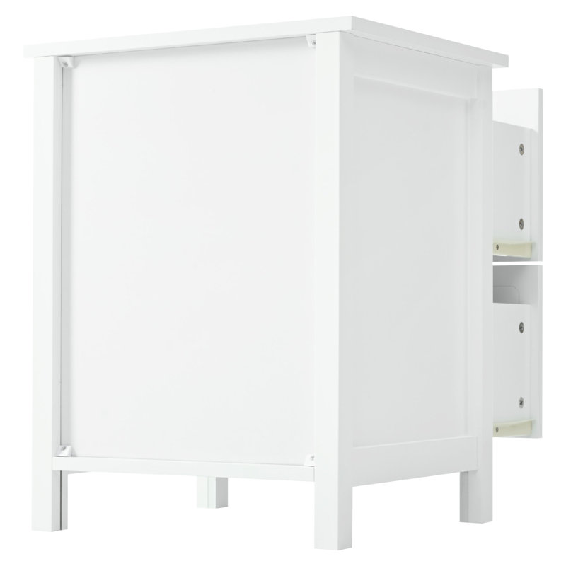 Asawer 44cm W Manufactured Wood Bedside Table
