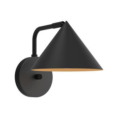 Ireland Single Light Steel Dimmable Armed Sconce