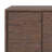 Large 4 Door Sideboard Buffet - Distressed Charcoal Brown