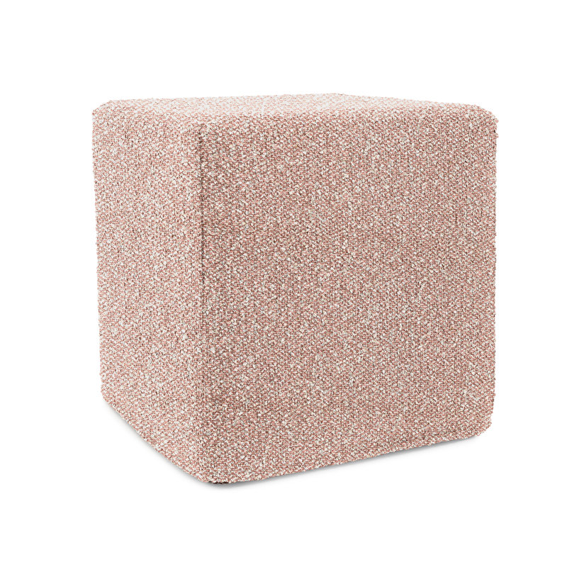 Tadiwa Upholstered Ottoman, Blush