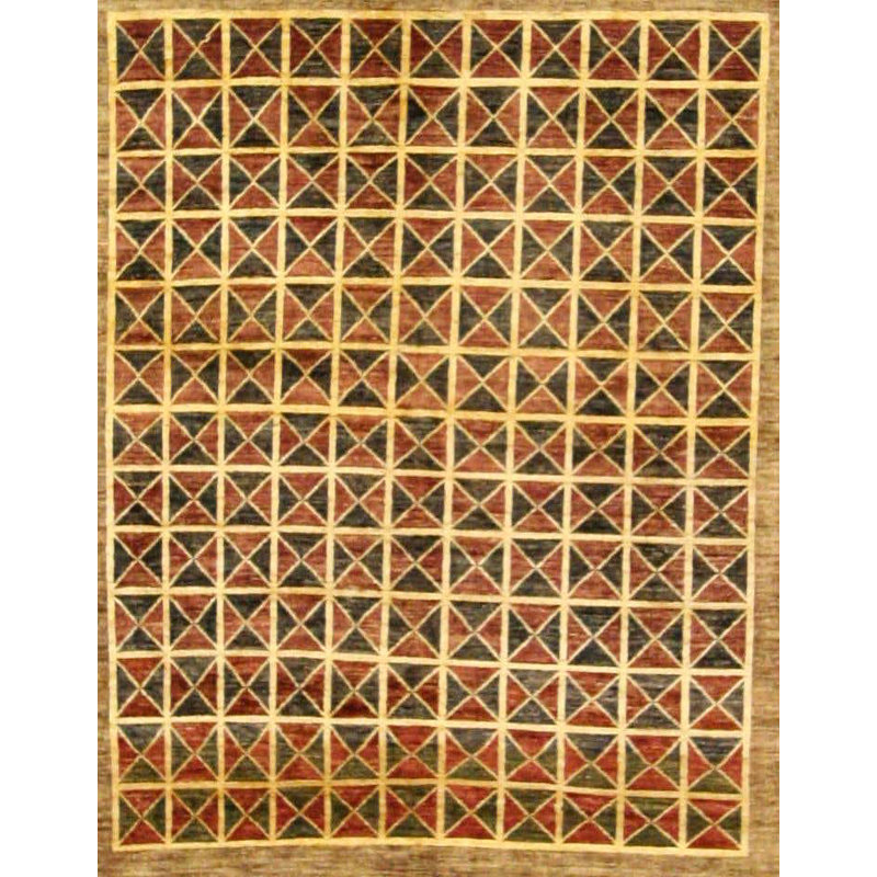 Tapis abstrait moderne 15, Rectangle 8 pi x 10 pi