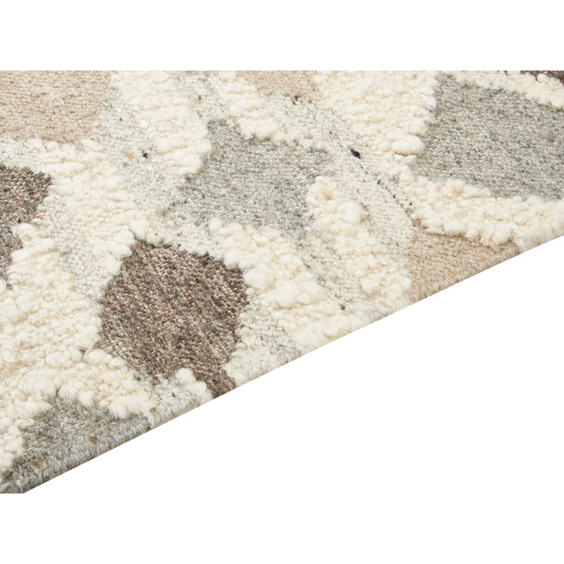Novello Geometric Hand Woven Area Rug, Rectangle 80 x 150cm