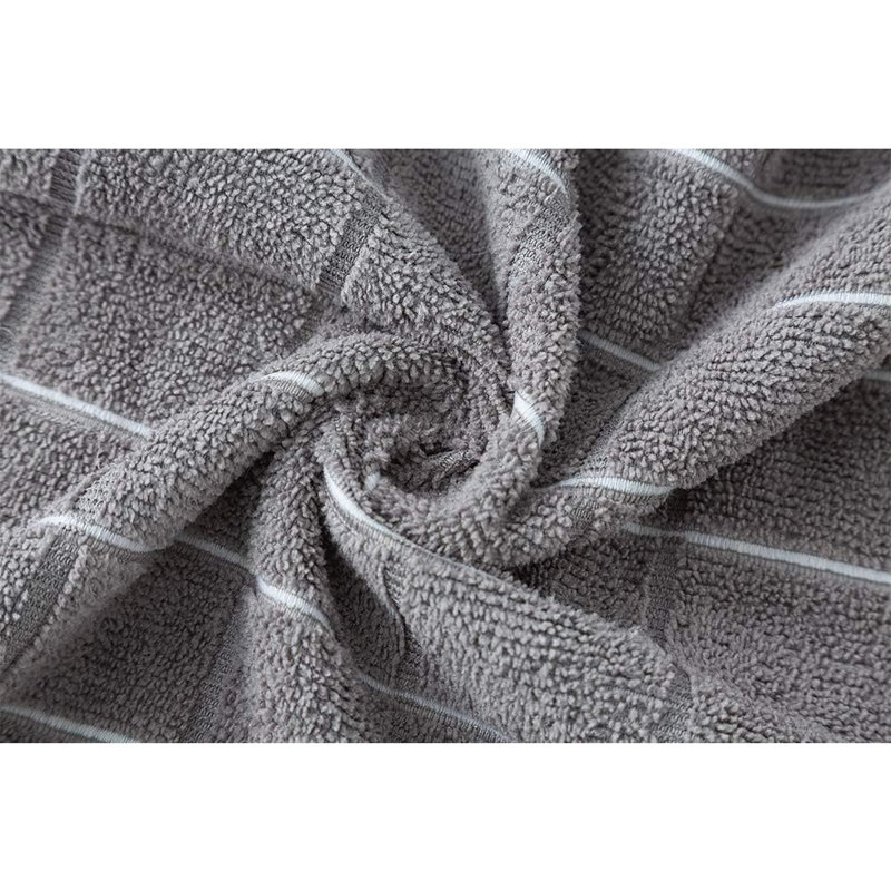 Linges à vaisselle en microfibre à treillis gris, paquet de 8 serviettes de cuisine douces, super absorbantes et non pelucheuses