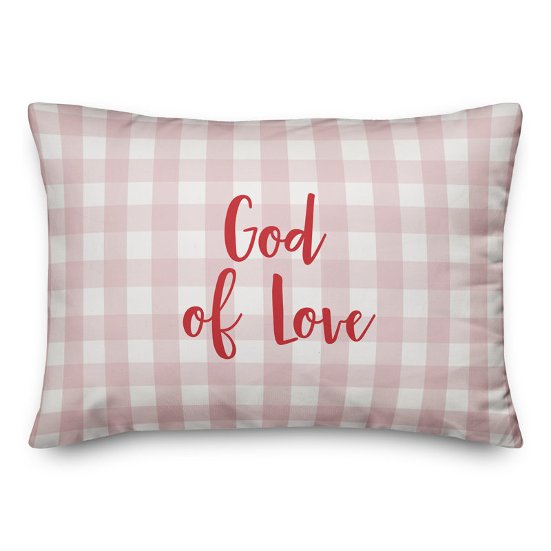  Coussin God of Love, Rouge / rose