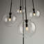 Luminaire suspendu 5 lumières Pinpoint
