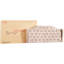 Élégant lit double rembourré beige, l 60 po x P 80 po, facile à assembler grâce au revêtement en velours, disponible ici