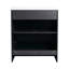 Meuble-lavabo foncé 30 po avec portes à fermeture douce et armoire pratique - Tablette extérieure moderne-1372746710-1372746709