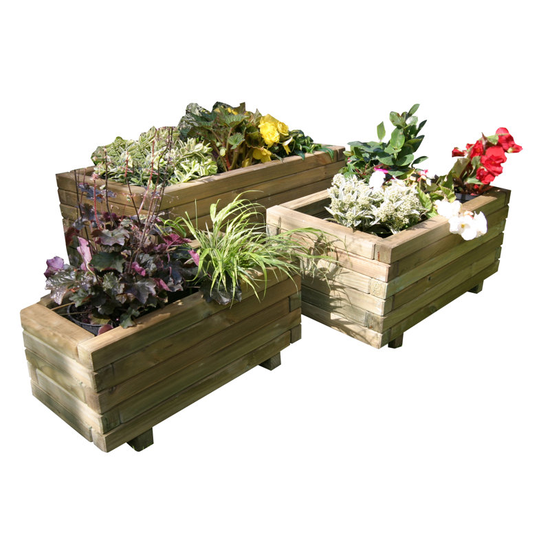 Gustavo Wood Planter Box