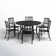 Argyri 6 - Person Metal Patio Dining Set with Round Table