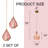 Single Light Single Retro Pink Glass Pendant-2 Set Of
