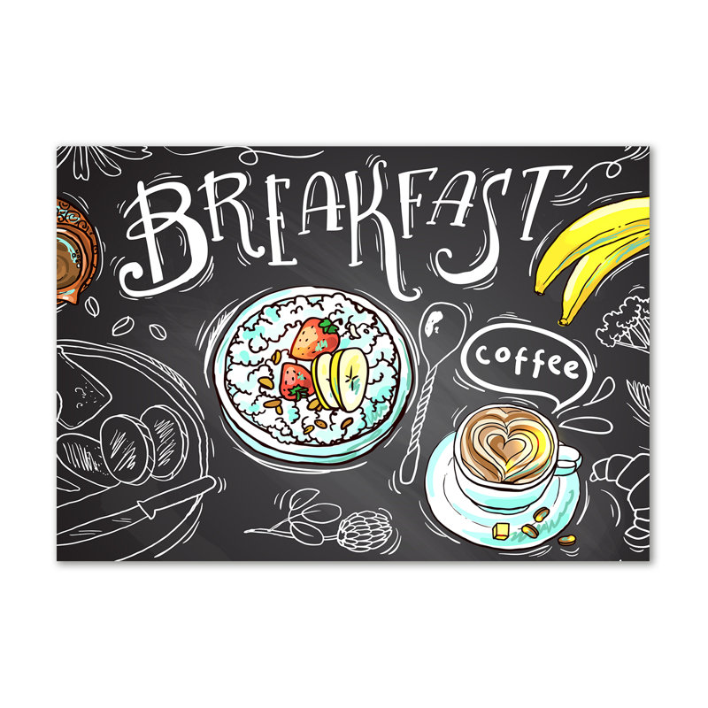 Breakfast - Wrapped Canvas Print