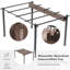 Auvent de remplacement pour pergola en polyester Aoodor-70467917